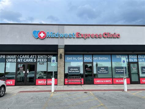 Currently located at several of our Midwest Express Clinic locations. . Midwest express clinic bourbonnais
